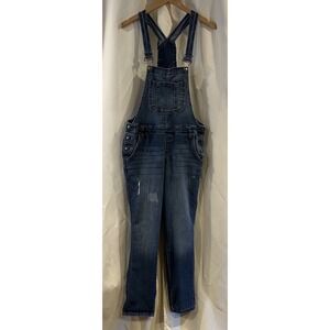 Vintage LEI Overalls Womens Denim Blue‎ Jean Y2K  Size Large
